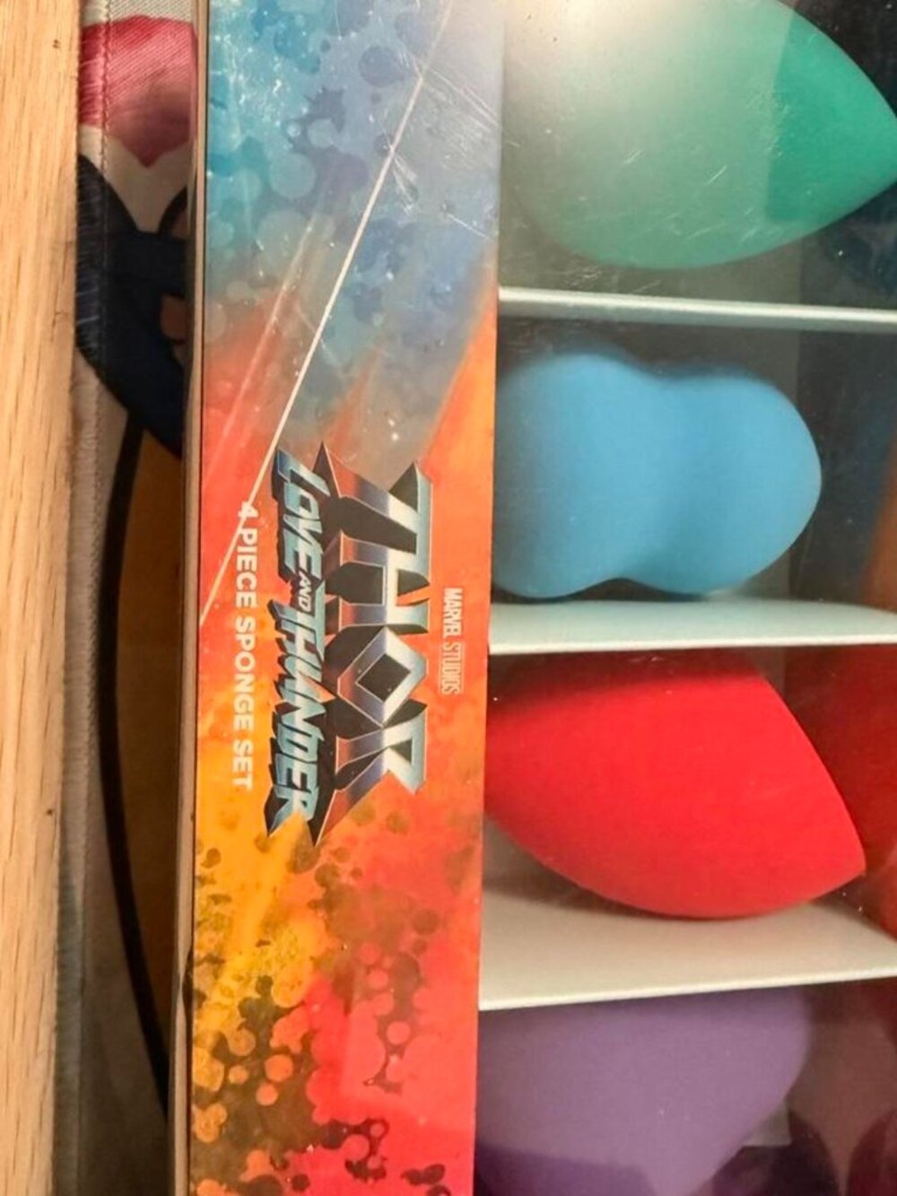 Thor Love and Thunder makeup sponge set